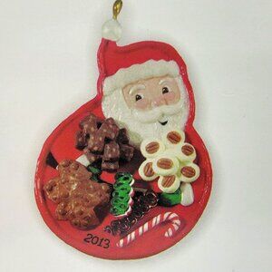 Hallmark Ornament Season's Treatings 2013 5th in Series QX9075 Santa New NIB